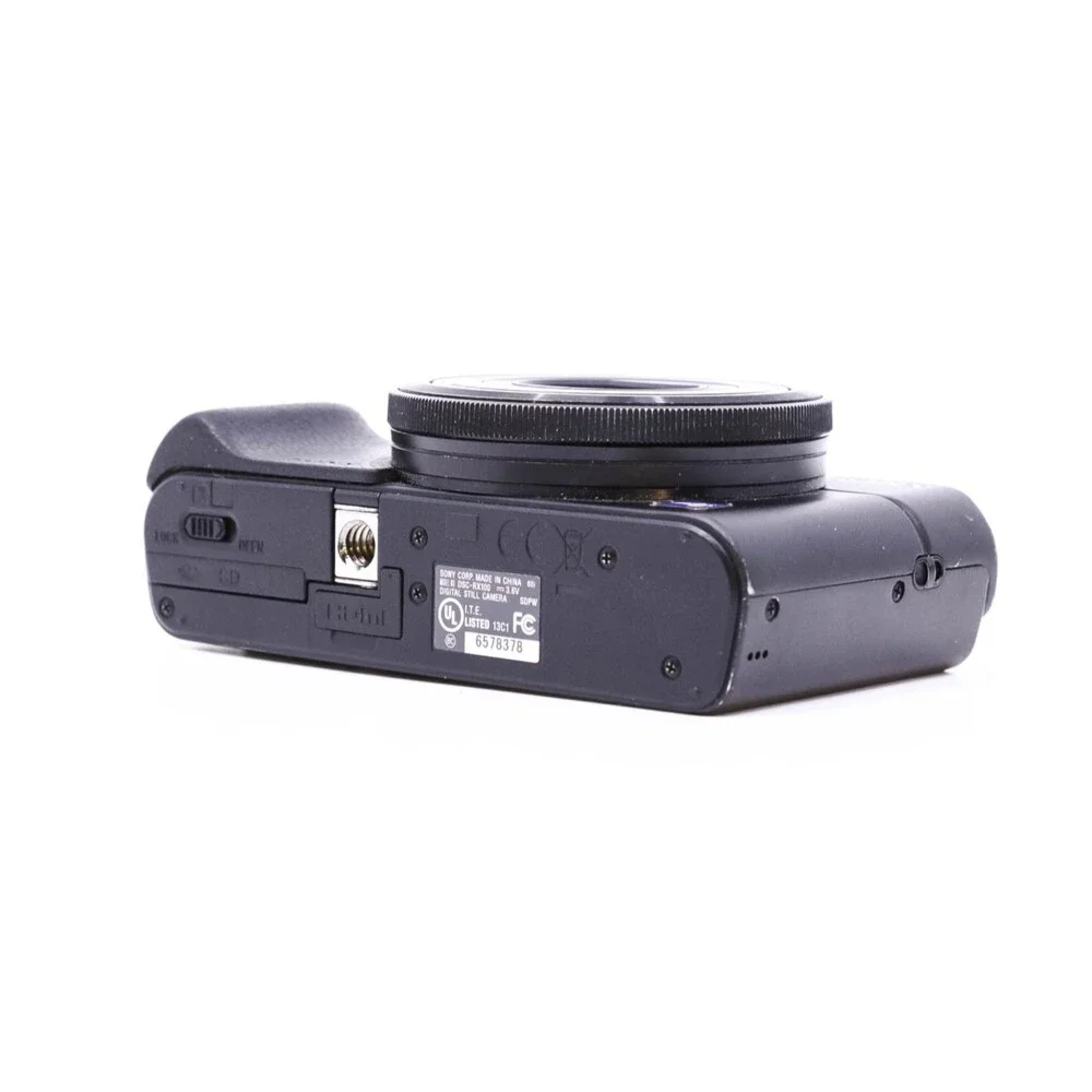 Sony Cyber-shot DSC-RX100 20.2MP Compact Digital Camera - Black BUNDLE batteries